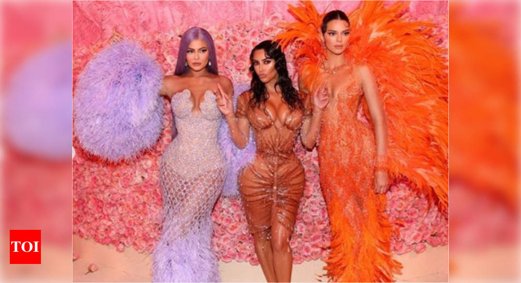 Met Gala 2019: Kim Kardashian, Kylie and Kendall Jenner glam up the red  carpet; see pics - Times of India