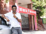 Bollywood Celebrities voting pictures