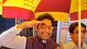 Ashutosh Rana casts his vote in his old school in MP