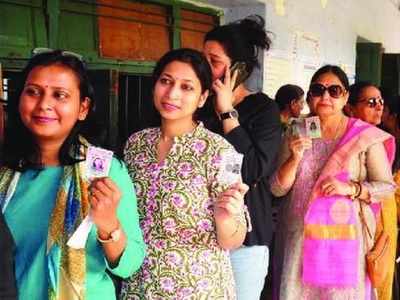 Highest woman turnout in 40 years in Lucknow