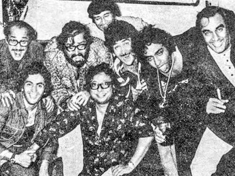 Rishi Kapoor shares a throwback picture from R. D. Burman's birthday bash; reveals an interesting story behind it