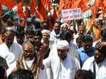 Sadhus hold roadshow in support of Digvijaya Singh