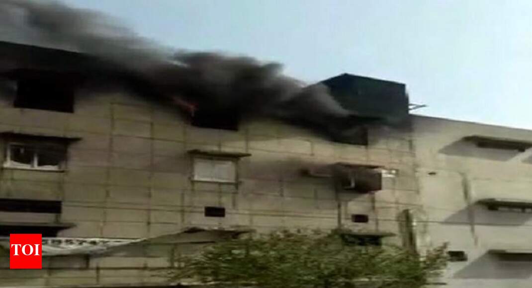 Fire breaks out at plastic factory in outer Delhi's Bawana Delhi News
