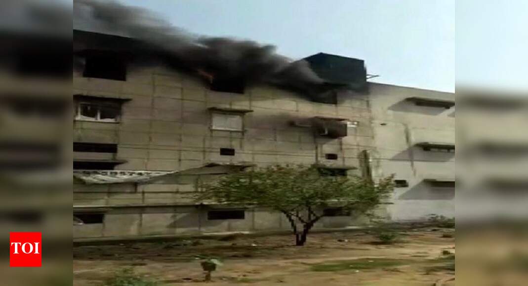 Fire breaks out at plastic factory in outer Delhi's Bawana Delhi News