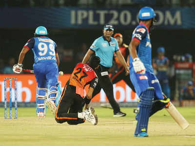 IPL 2019: Amit Mishra gets out in unique manner against Sunrisers Hyderabad