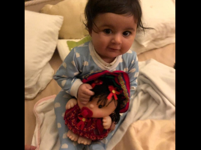 Neil Nitin Mukesh's wife Rukmini Sahay shares an adorable picture of their daughter Nurvi and it will make your day!