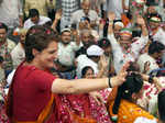 Priyanka Gandhi holds roadshow in Delhi