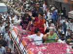 Priyanka Gandhi holds roadshow in Delhi