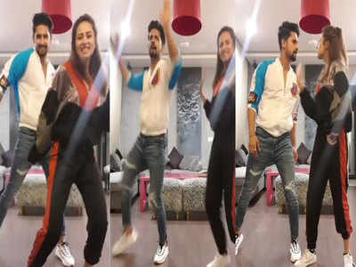 Sargun Mehta and husband Ravi Dubey give us some serious dance goals on ‘Ambersar De Papad’