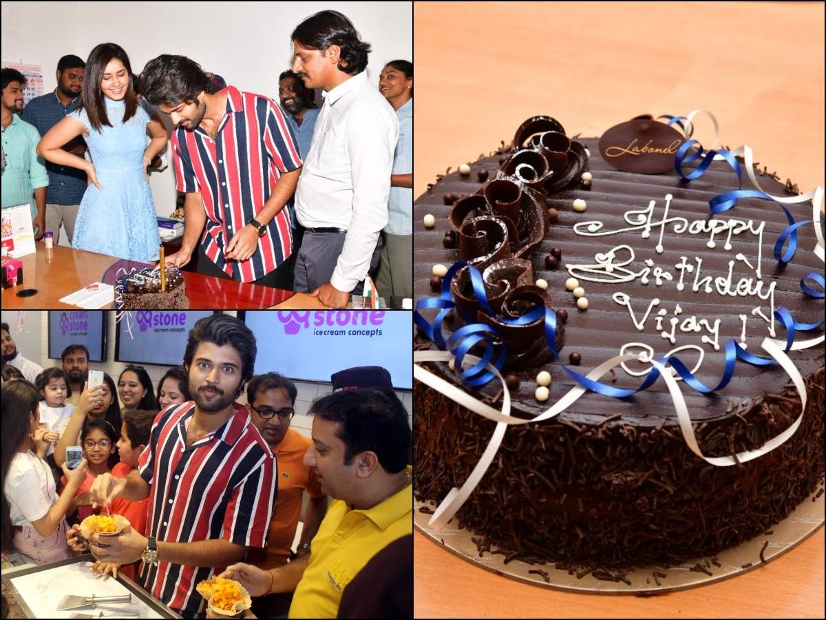 Vijay Deverakonda Celebrates His 30th Birthday Alongside Raashi Khanna And Gives A Special Treat To His Fans Telugu Movie News Times Of India