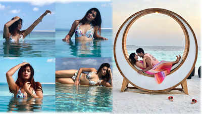 Divya Agarwal and Varun Sood's romantic vacation in Maldives