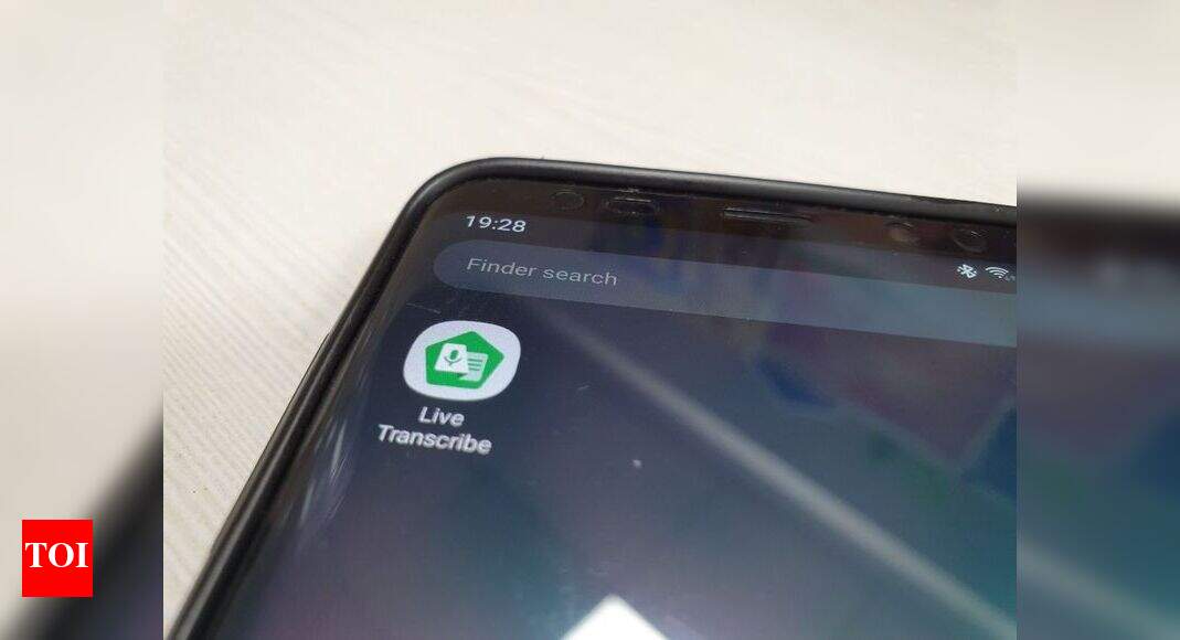 Google Live Transcribe How To Get Google Live Transcribe Feature On Any Android Smartphone Times Of India