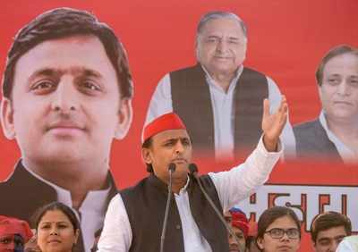 'Baba CM' doesn't know how to operate laptop: Akhilesh Yadav