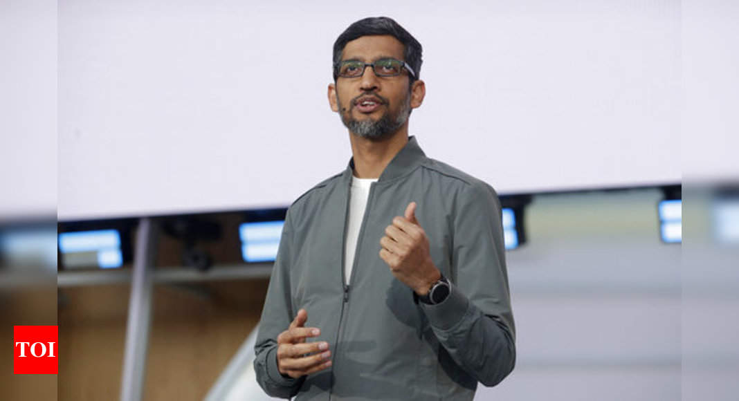Google CEO Sundar Pichai wears 