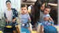 Sunny Leone steps into hotel's kitchen to make breakfast for her twins Noah and Asher
