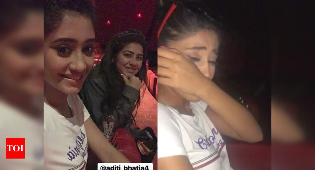 Watch: Shivangi Joshi cries her heart out after watching Avengers, BFF