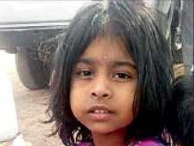 3-year-old critical after police car runs over her | Hyderabad News - Times  of India