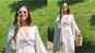 Alia Bhatt gives out perfect vacation vibes as she enjoys ice cream cone in an all-white ensemble
