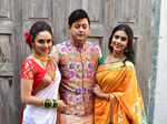 Amruta Khanvilkar, Swwapnil Joshi and Madhura Deshpande