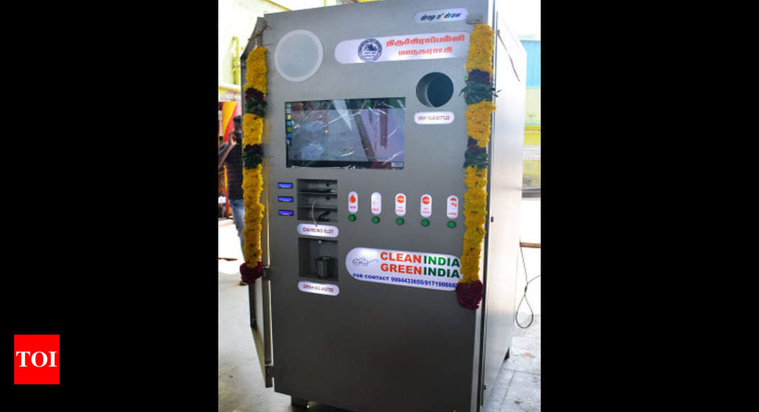 Reverse vending machines at Central bus stand remain unavailable for ...