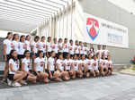 Miss India 2019 finalists at Bennett University's Sports Day