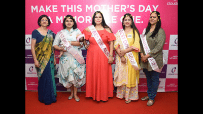 Ramp walk competition held in Noida to celebrate Mother’s Day
