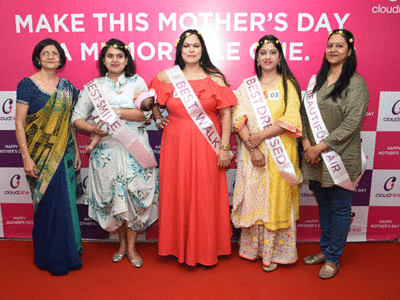 Ramp walk competition held in Noida to celebrate Mother’s Day | Noida ...