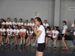 Miss India 2019 finalists at Bennett University's Sports Day