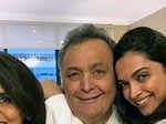 Deepika Padukone meets Rishi Kapoor