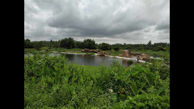 Vani Vilas Water Works starts construction of head up across Cauvery river