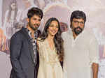 Shahid Kapoor, Kiara Advani and Sandeep Reddy Vanga