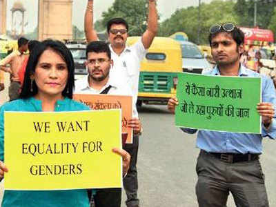 #MenToo: Protect men against false allegations, say Delhi protesters