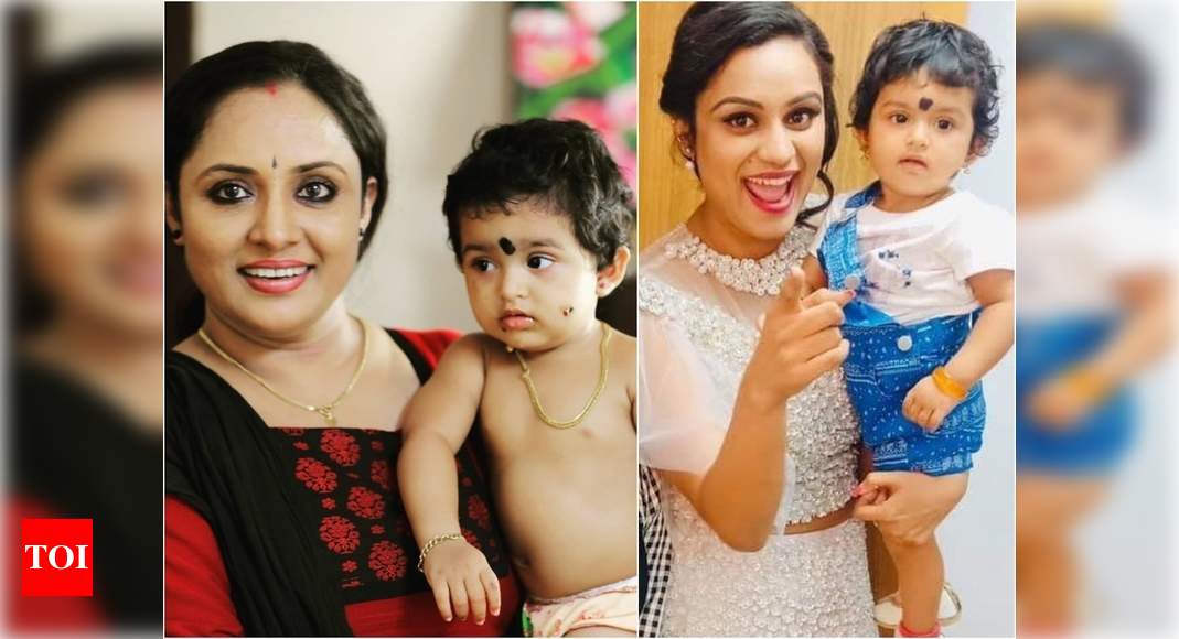 Uppum Mulakum's Parukutty proves her love for reel mother Nisha Sarangh ...