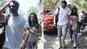 Arjun Rampal and pregnant girlfriend Gabriella Demetriades twin in white as they step out for lunch date