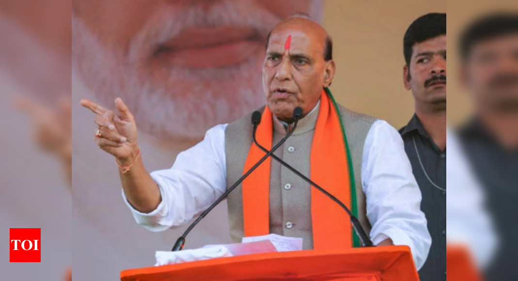 Election 2019: Rajnath Singh dares opposition to name its PM candidate ...