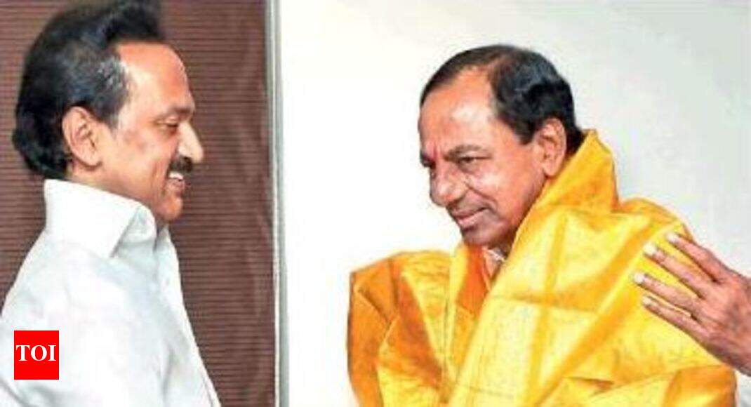 Don’t lose sleep over KCR meet: Stalin to Naidu