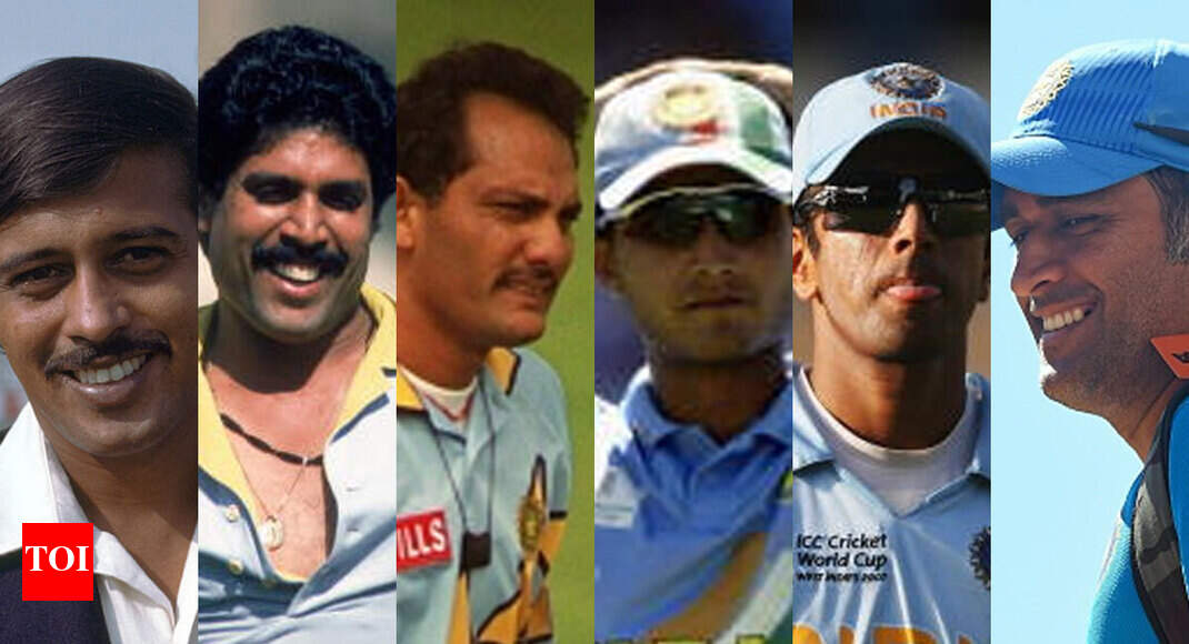 Leading the brigade: Profiles of India's World Cup captains