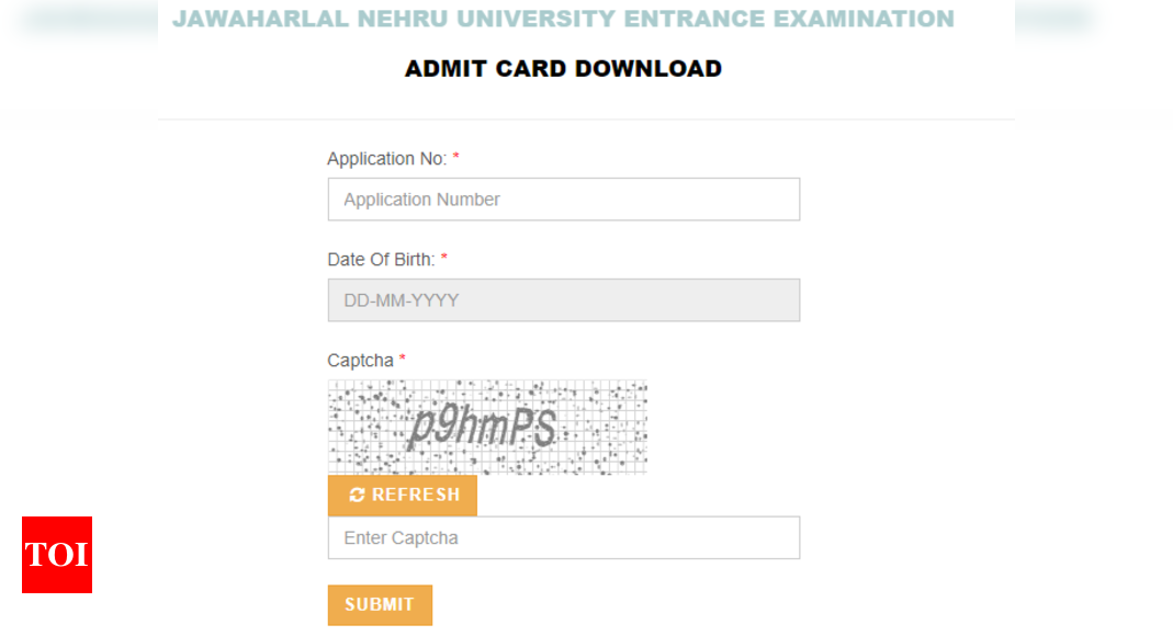 Jnu Admit Card Jnuee May 2019 And Ceeb 2019 Admit Cards