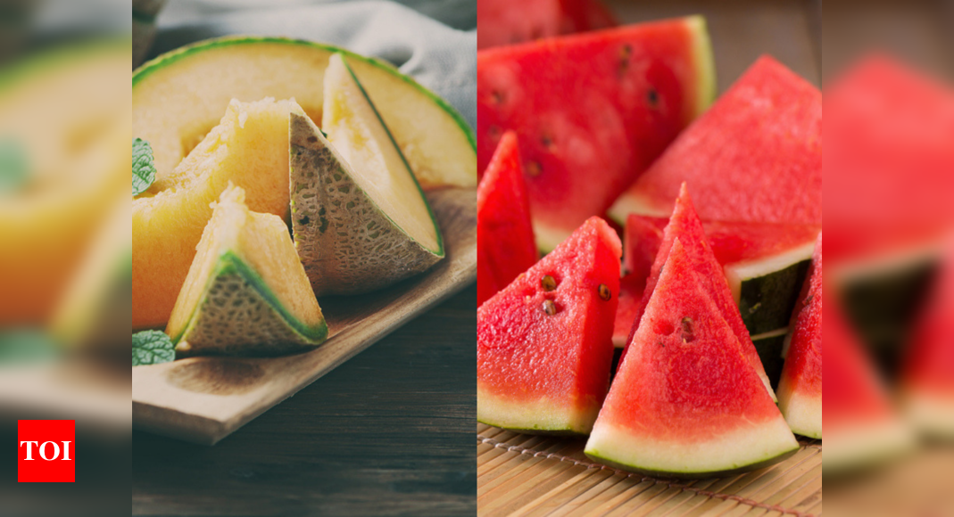 Watermelon Or Muskmelon What Should Be Your Preferred Fruit Choice For Weight Loss Times Of India