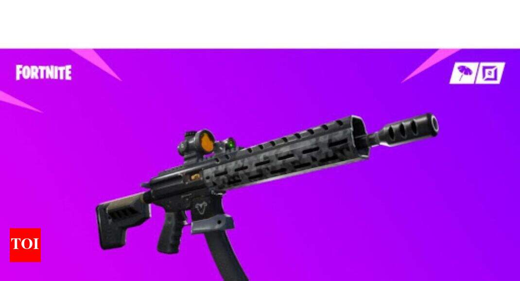 Fortnite has added this new weapon - Times of India