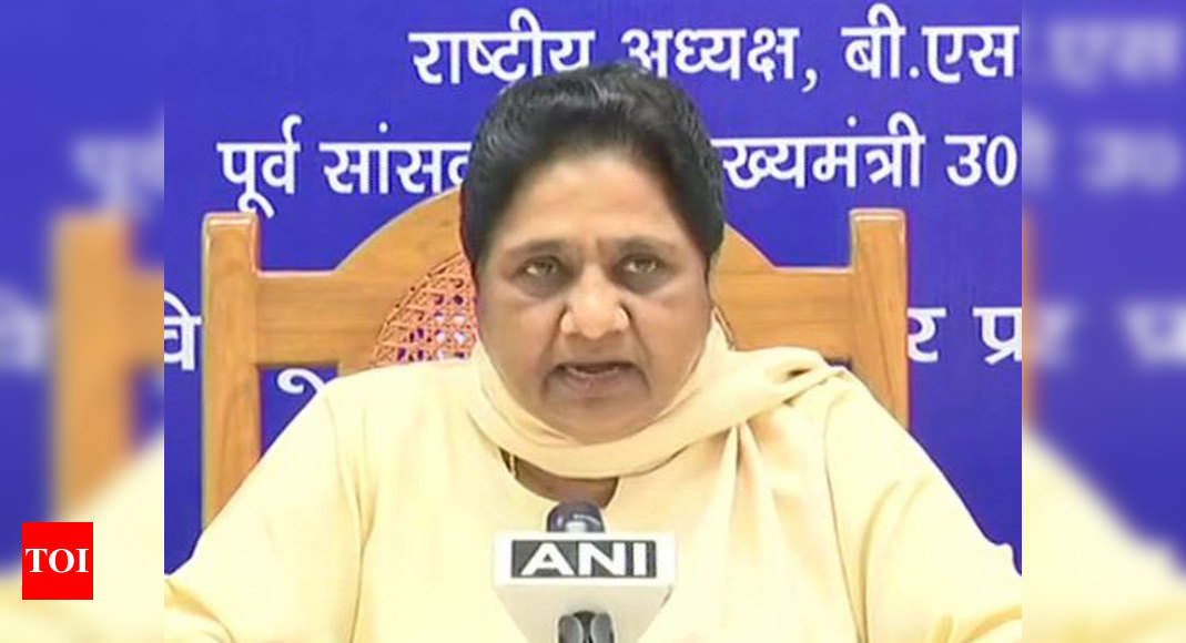 Mayawati Comes Out In Support Of Mamata, Says Ec Acting Under Pressure 