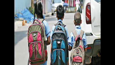 Assam government directive on school bag weight goes unheeded