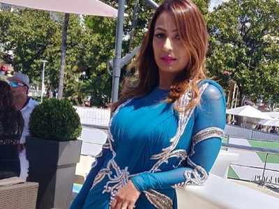 Cannes 2019: Krushna Abhishek's wife Kashmera Shah debuts in a blue embroidered dress, shares her experience