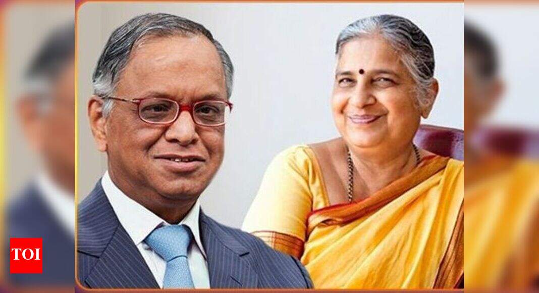 Sudha Murty, Narayana Muthy on achievers seat in Weekend with Ramesh ...