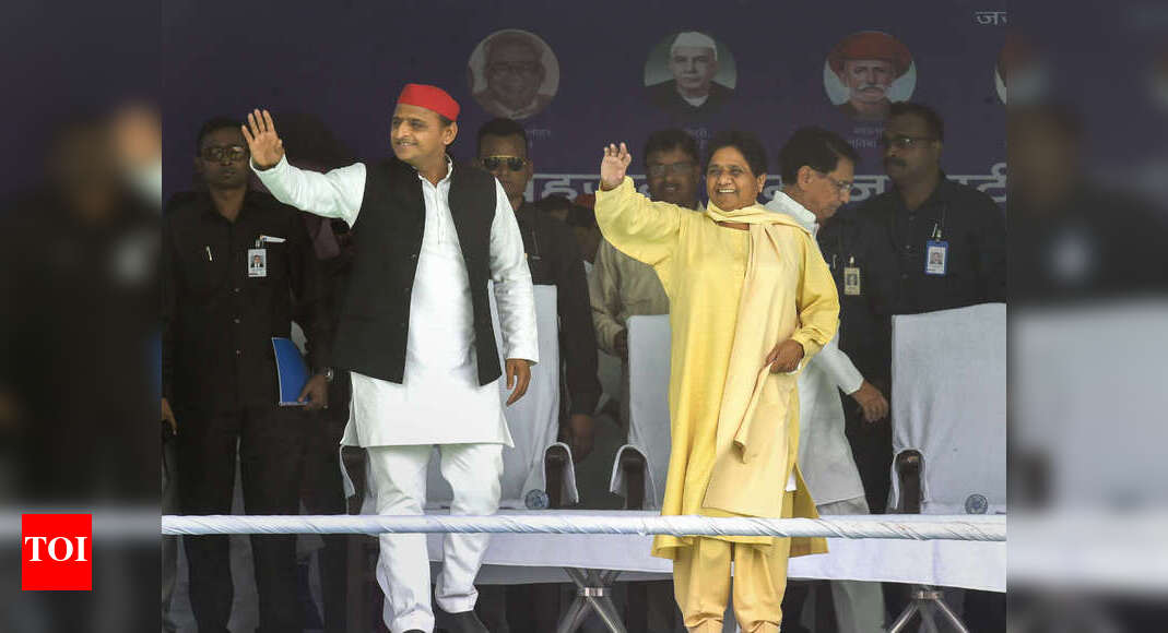 Mayawati, Akhilesh target Modi in Varanasi - Times of India