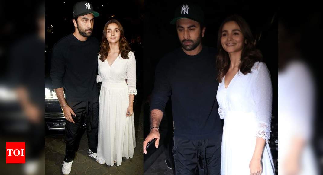 Photos: Ranbir Kapoor and Alia Bhatt were all smiles as they attend the ...