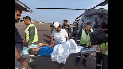 Kavaratti patient flown to Kochi in Navy chopper