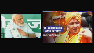 Will never forgive Sadhvi Pragya for her statement about Nathuram Godse: PM Modi