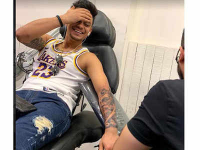Cricketer Ishan Kishan gets a complicated tattoo | Entertainment - Times of  India Videos