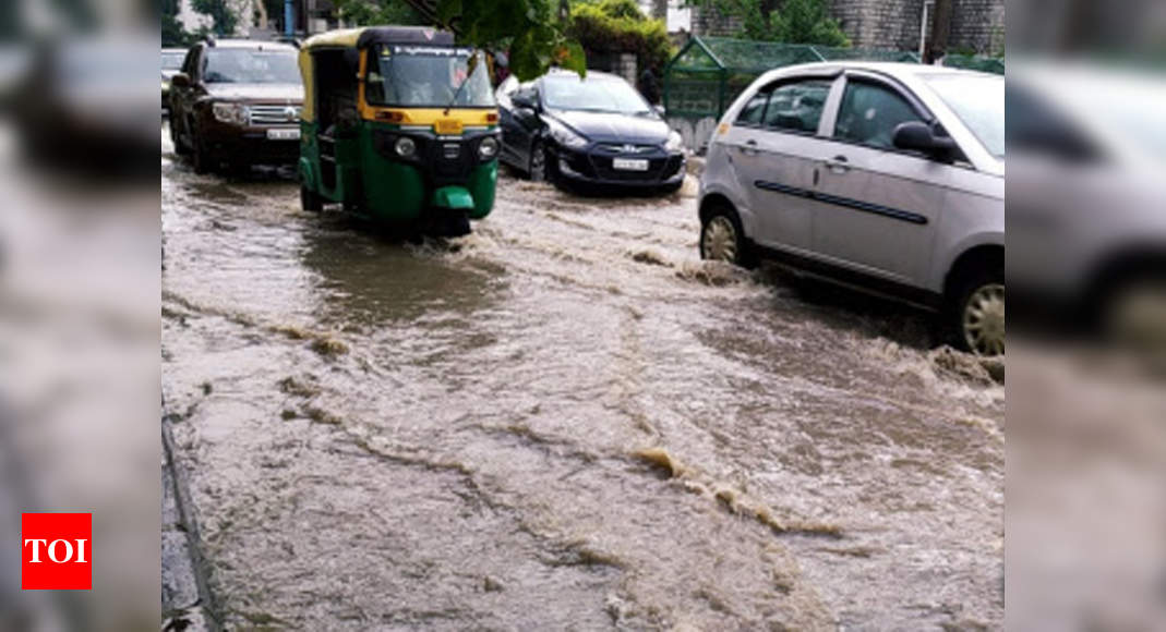 Bengaluru: Heavy Rain And Gusty Winds Bring Down 22 Trees; House ...